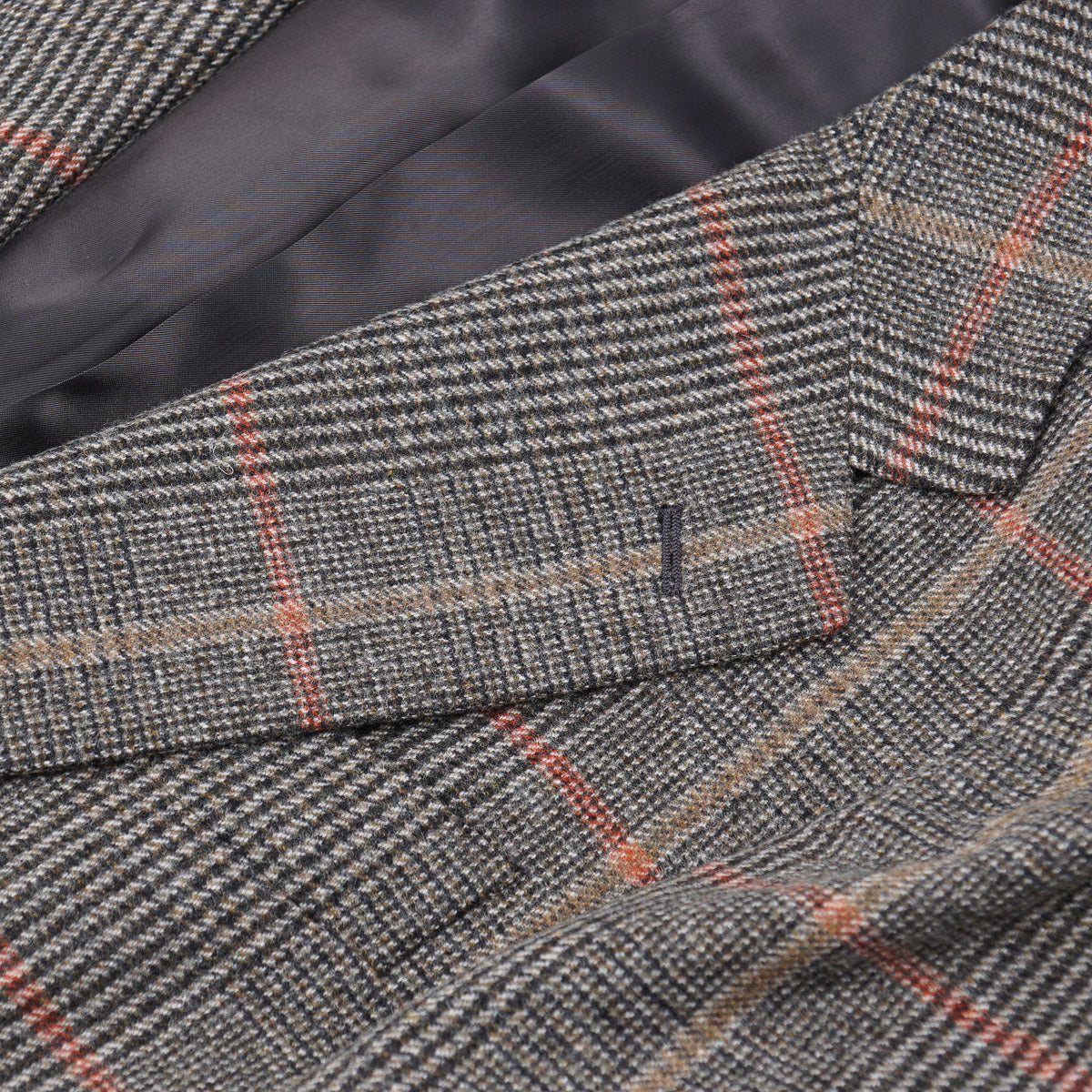 Belvest Brushed Flannel Wool Suit