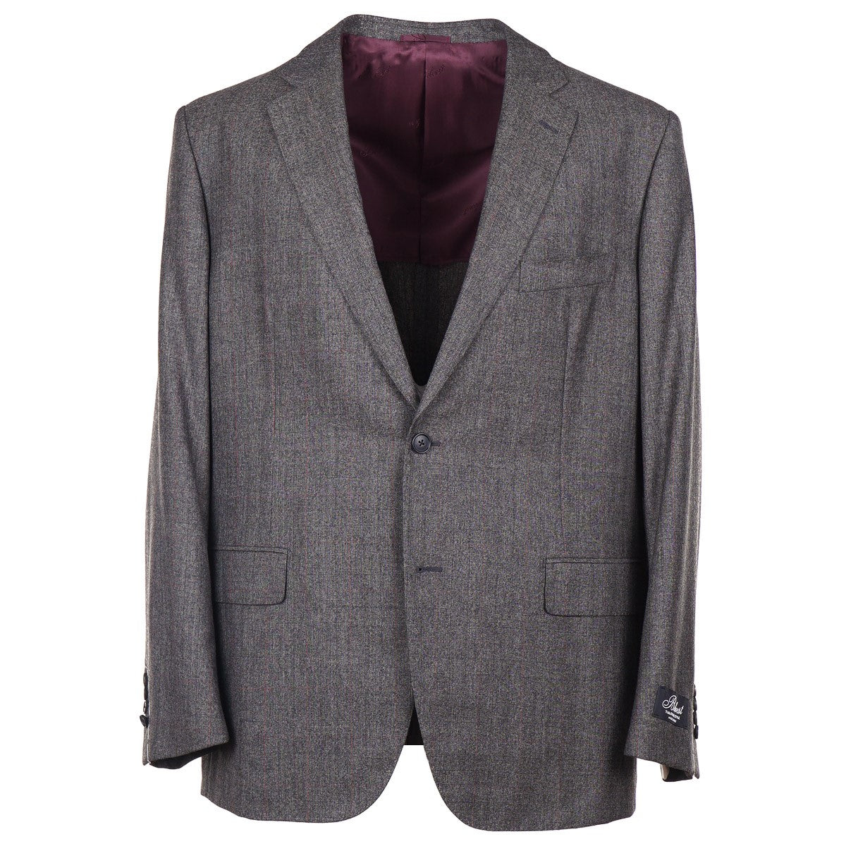 Belvest Tailored-Fit Wool Suit