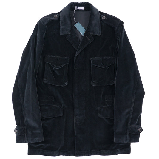 Boglioli Velvet Cotton Field Jacket