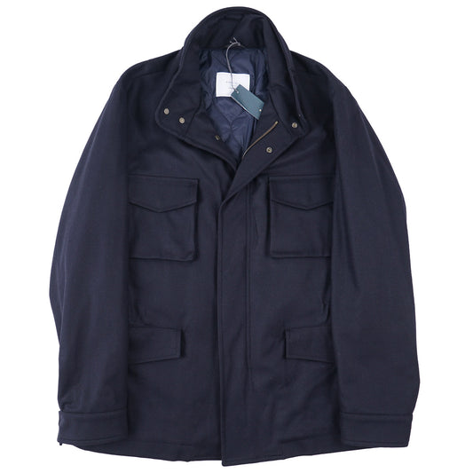 Boglioli Padded Insulated Wool Field Jacket