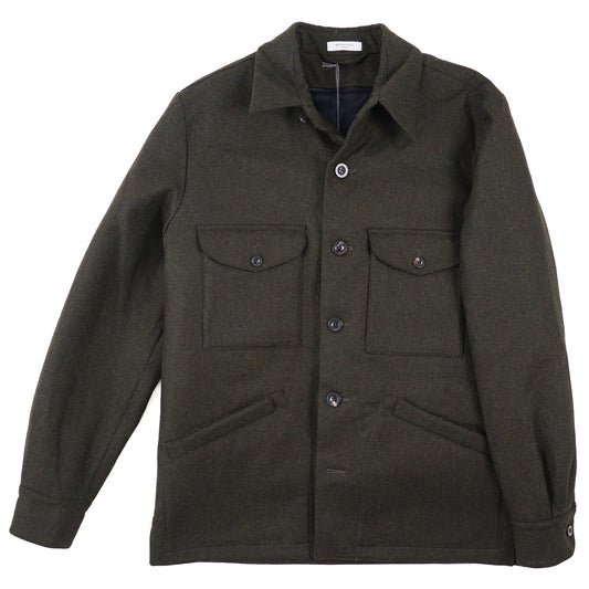 Boglioli Wool Jacket with Quilted Liner