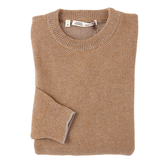 Maurizio Baldassari Piquet Cashmere Sweater - Top Shelf Apparel