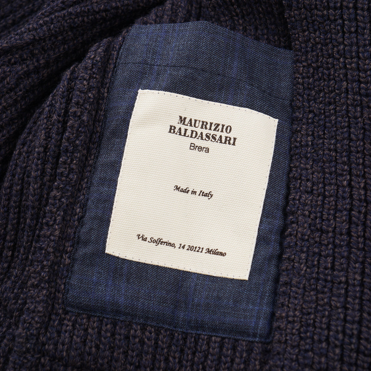 Maurizio Baldassari Knit Wool Sweater-Blazer - Top Shelf Apparel