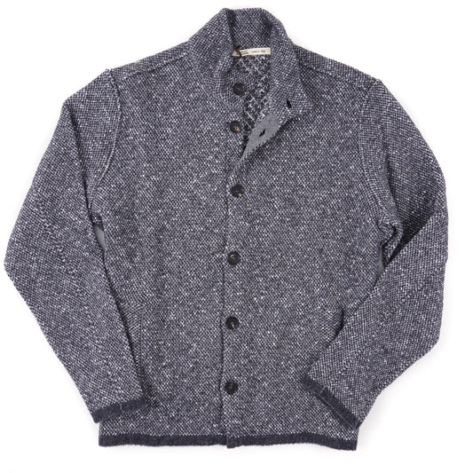 Maurizio Baldassari Piquet Knit Sweater-Jacket - Top Shelf Apparel