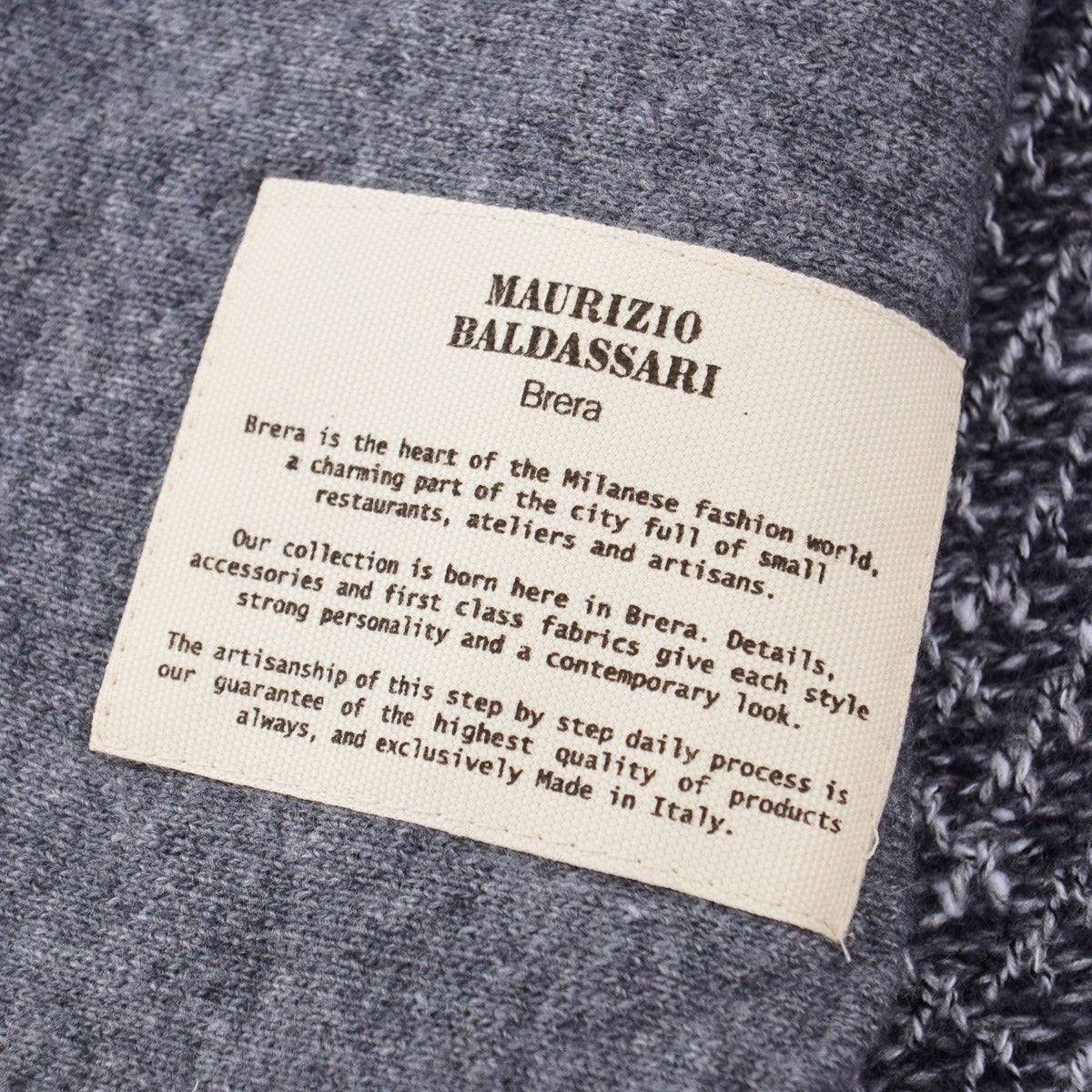 Maurizio Baldassari Piquet Knit Sweater-Jacket - Top Shelf Apparel