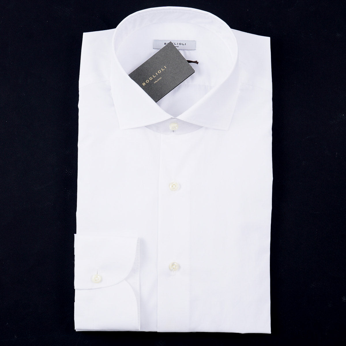 Boglioli Regular-Fit Cotton Dress Shirt - Top Shelf Apparel