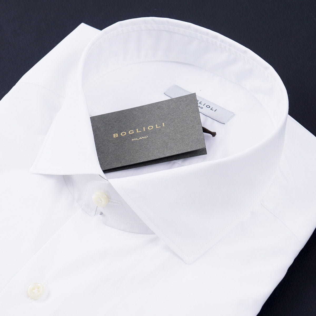 Boglioli Regular-Fit Cotton Dress Shirt - Top Shelf Apparel