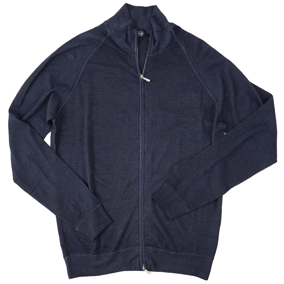 Drumohr Full-Zip Merino Wool Sweater - Top Shelf Apparel