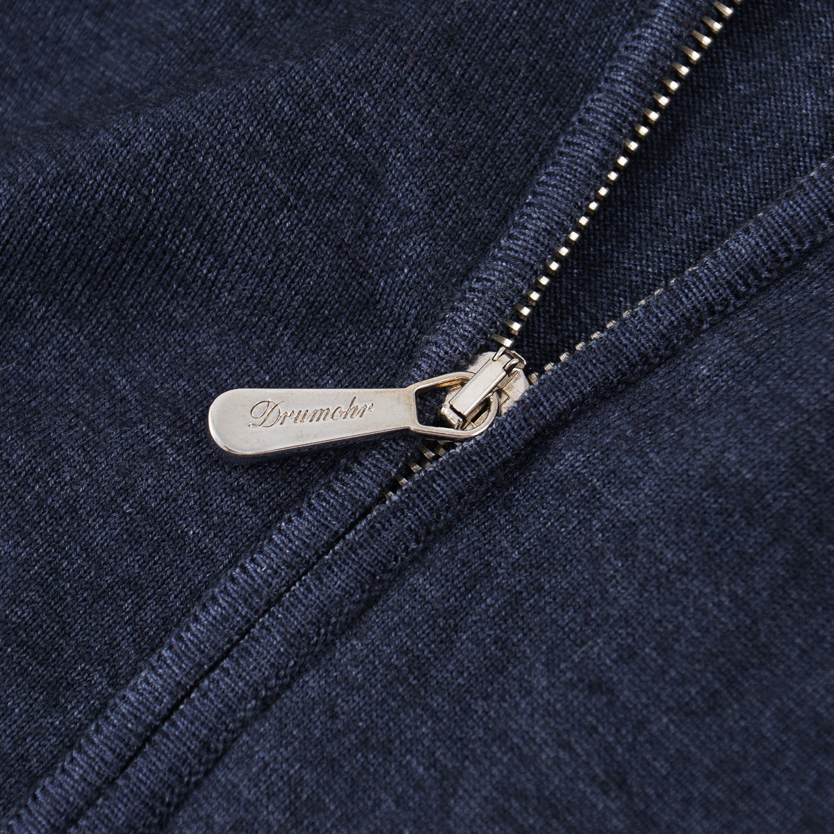 Drumohr Full-Zip Merino Wool Sweater - Top Shelf Apparel