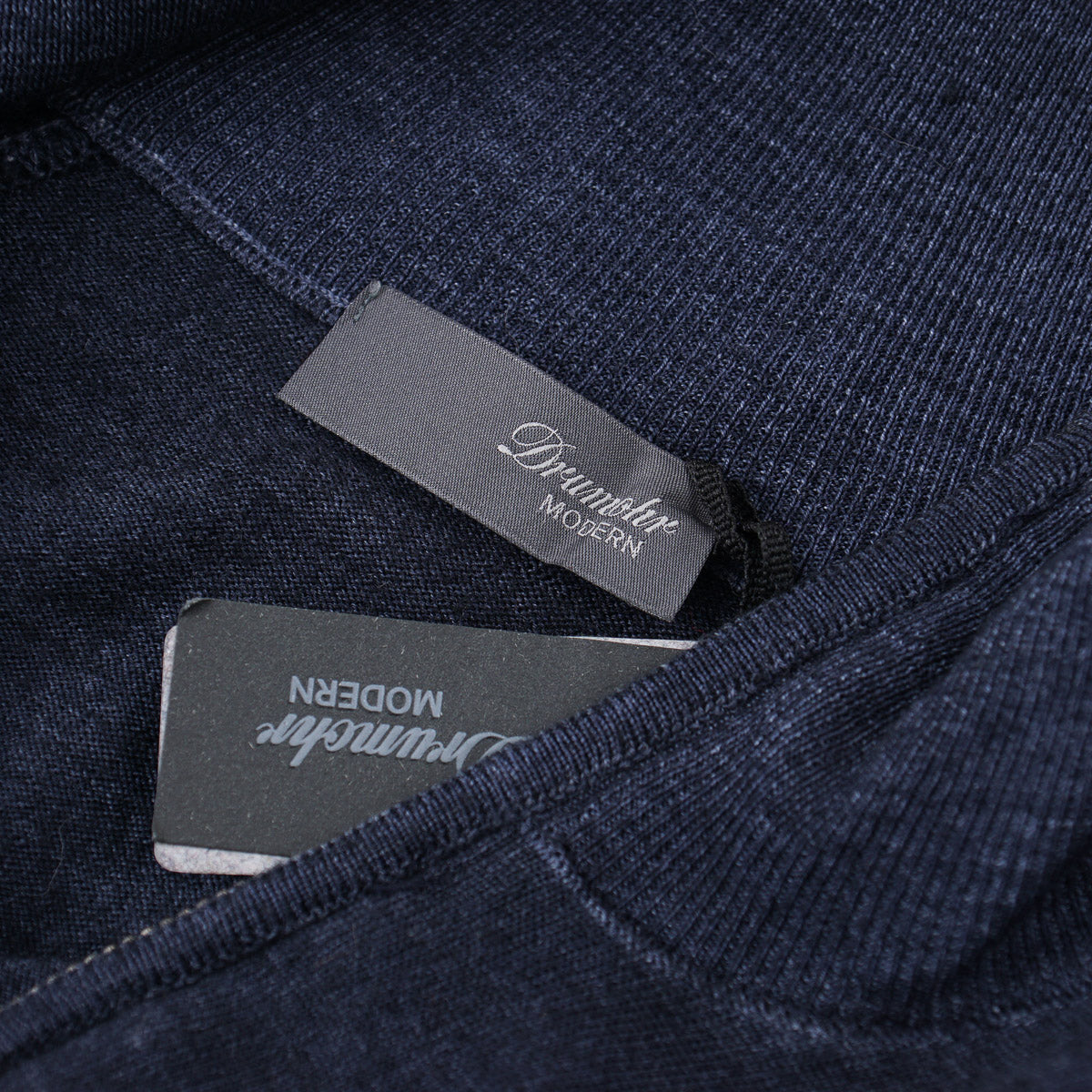 Drumohr Full-Zip Merino Wool Sweater - Top Shelf Apparel