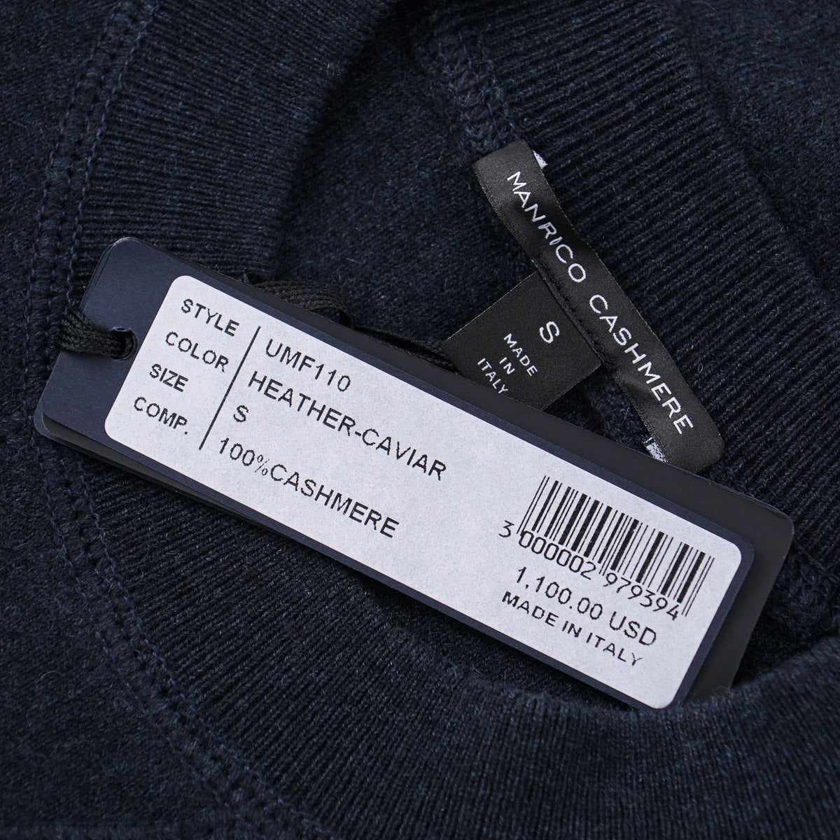 Manrico Slim-Fit Cashmere 'Sweatshirt' Sweater
