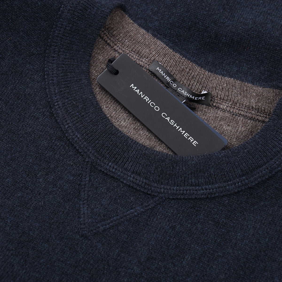 Manrico Slim-Fit Cashmere 'Sweatshirt' Sweater
