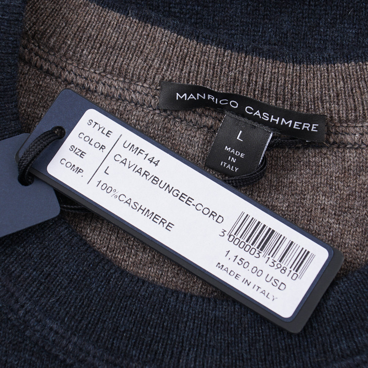 Manrico Slim-Fit Cashmere 'Sweatshirt' Sweater