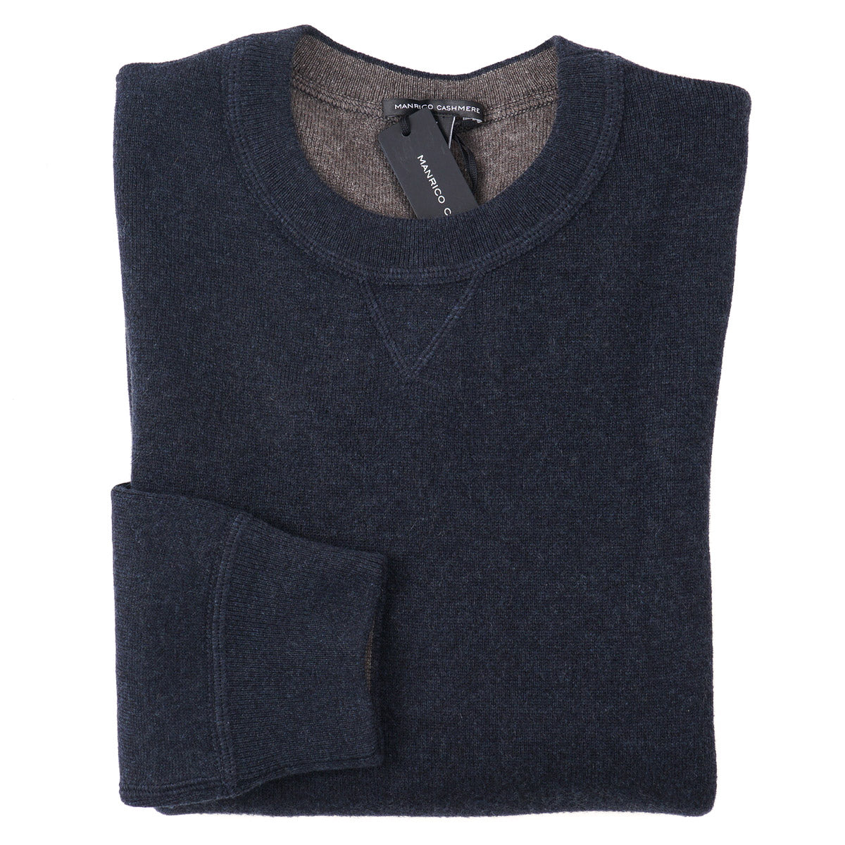 Manrico Slim-Fit Cashmere 'Sweatshirt' Sweater