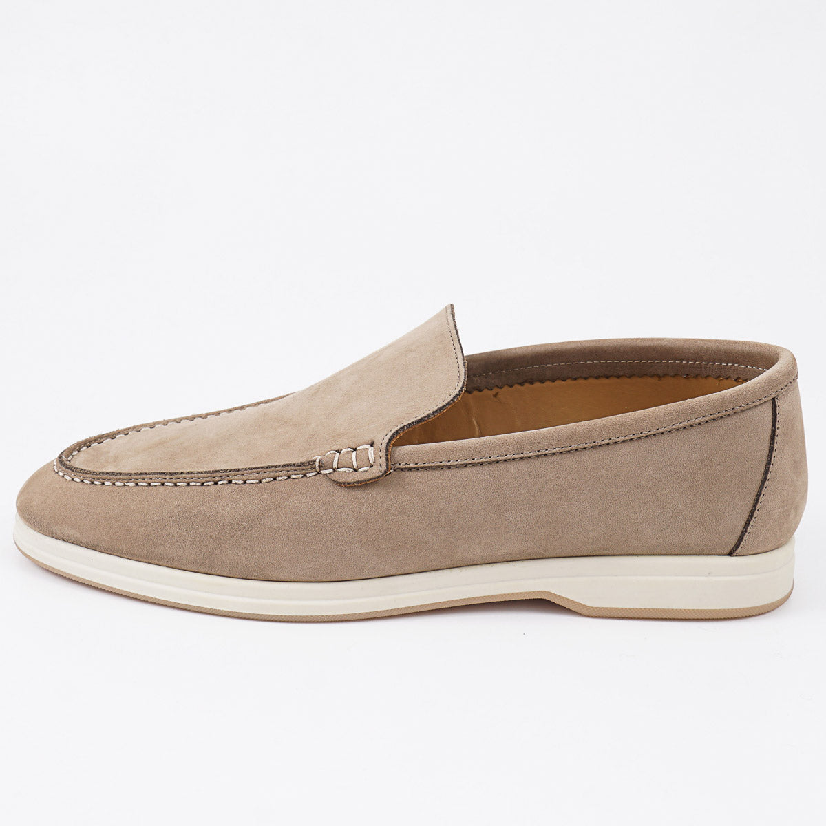 Mandelli Slip-On Nubuck Loafers