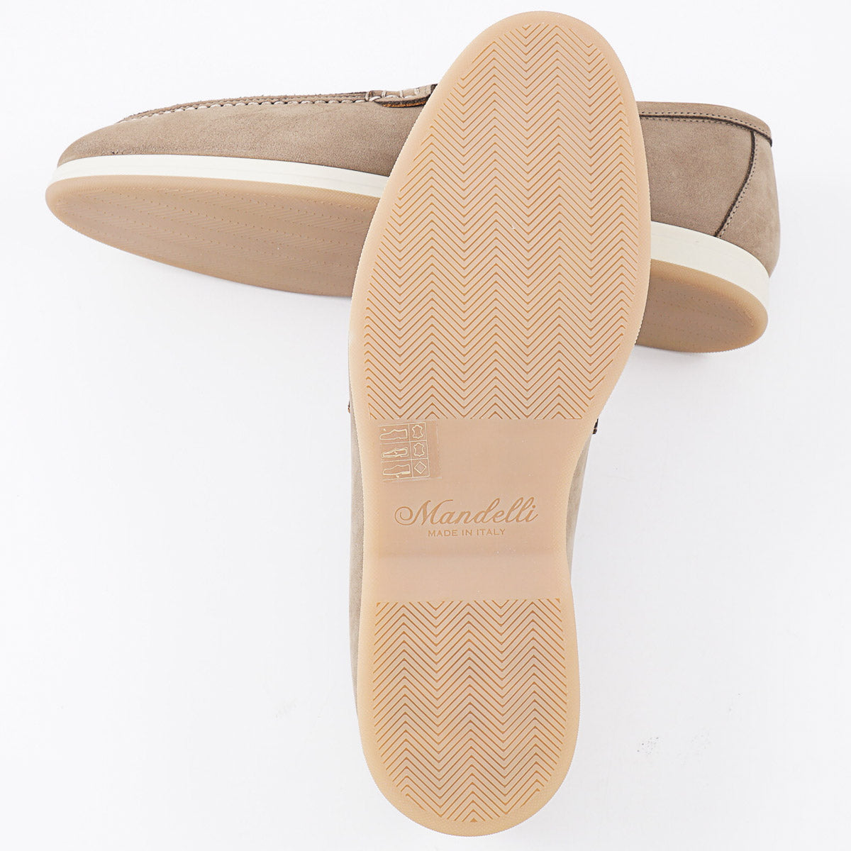 Mandelli Slip-On Nubuck Loafers