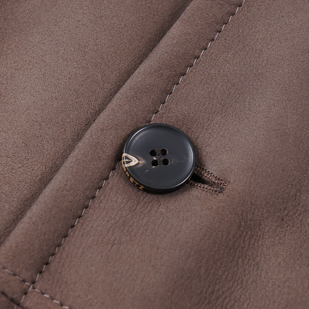 Hettabretz Shearling Leather Overcoat