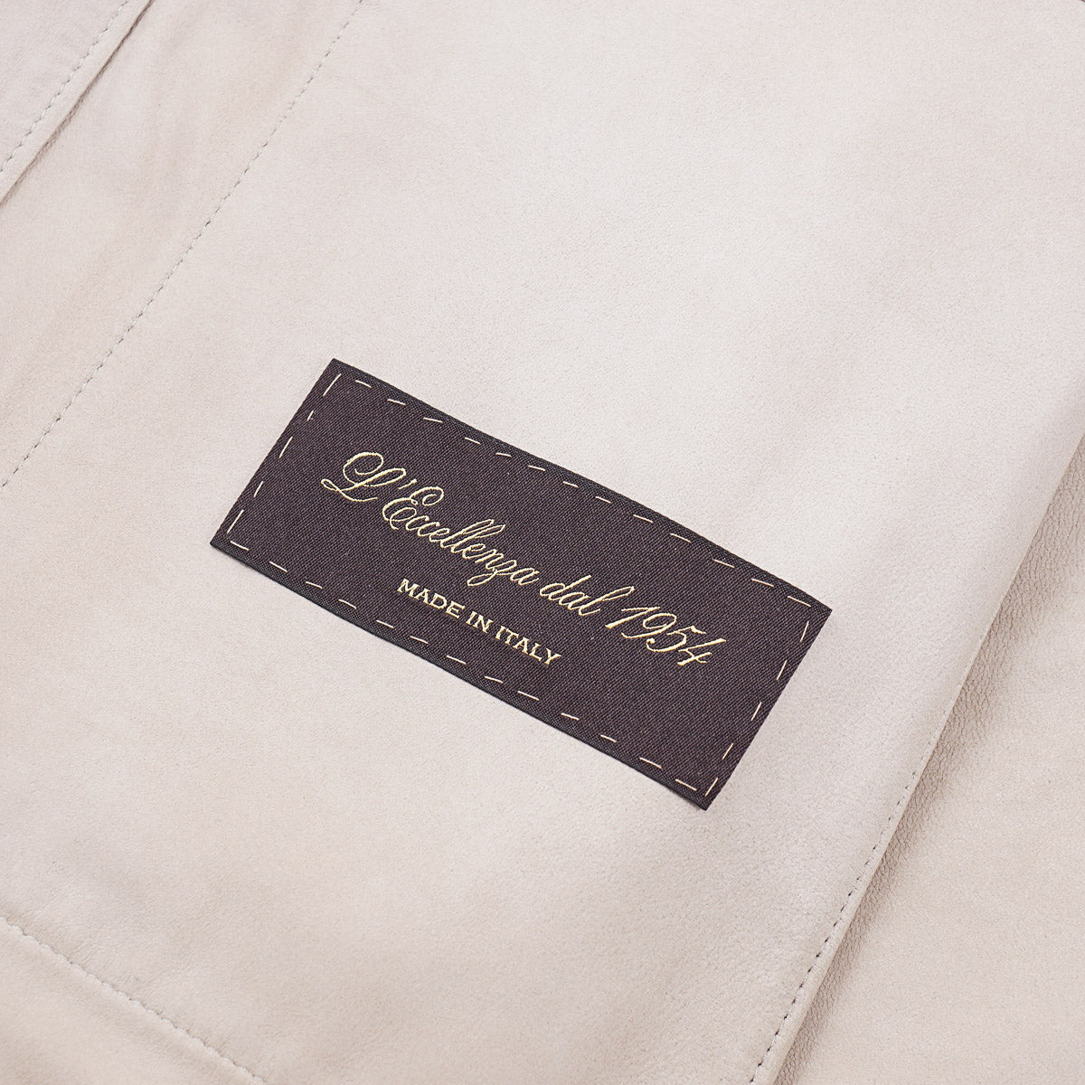 Enrico Mandelli Nappa Suede Shirt-Jacket - Top Shelf Apparel