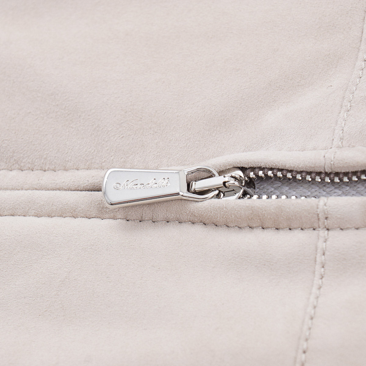 Mandelli Cashmere-Lined Suede Jacket - Top Shelf Apparel