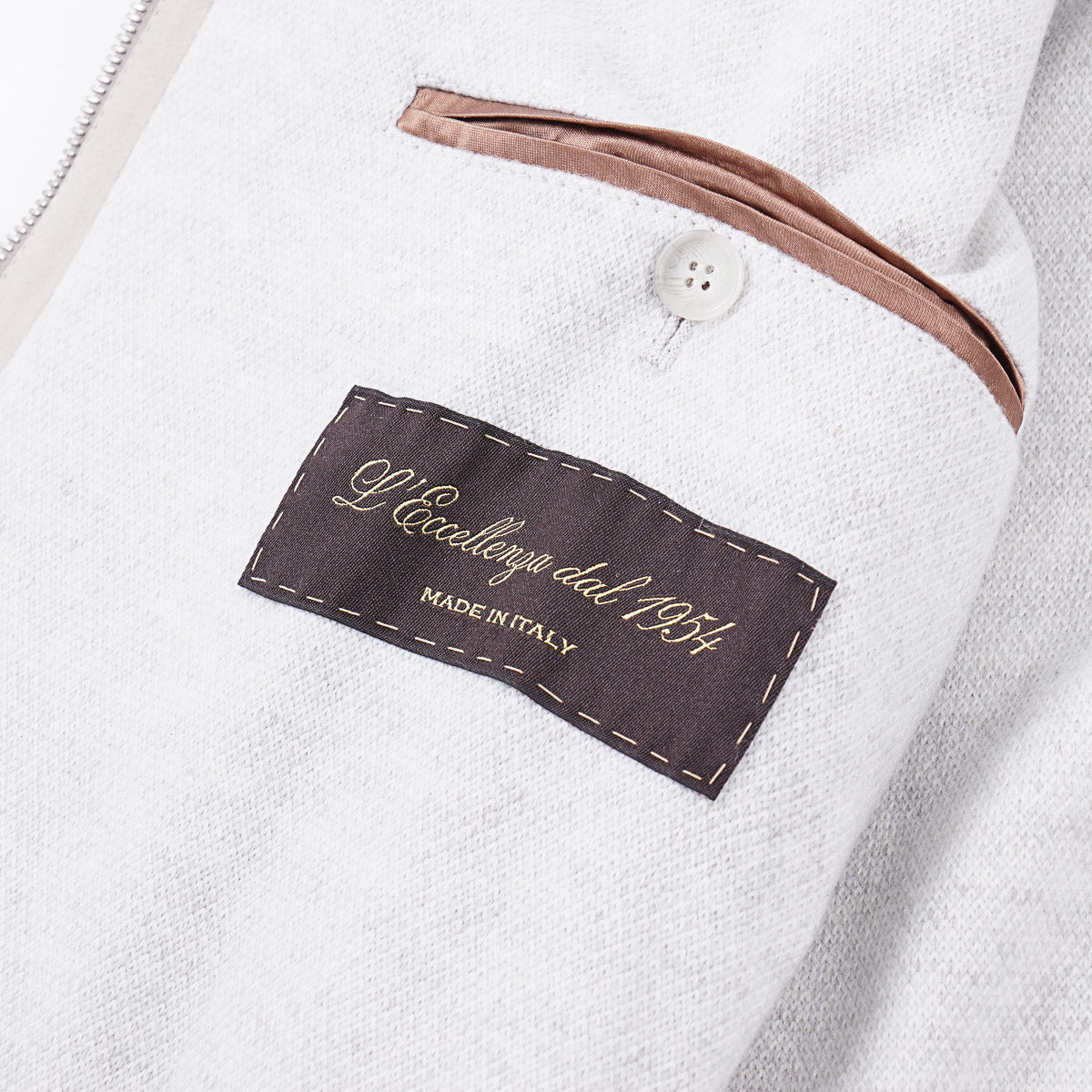 Mandelli Cashmere-Lined Suede Jacket - Top Shelf Apparel