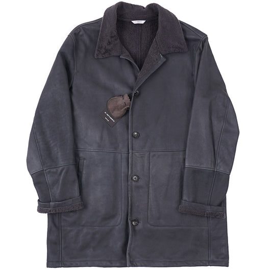 Hettabretz Shearling Leather Overcoat