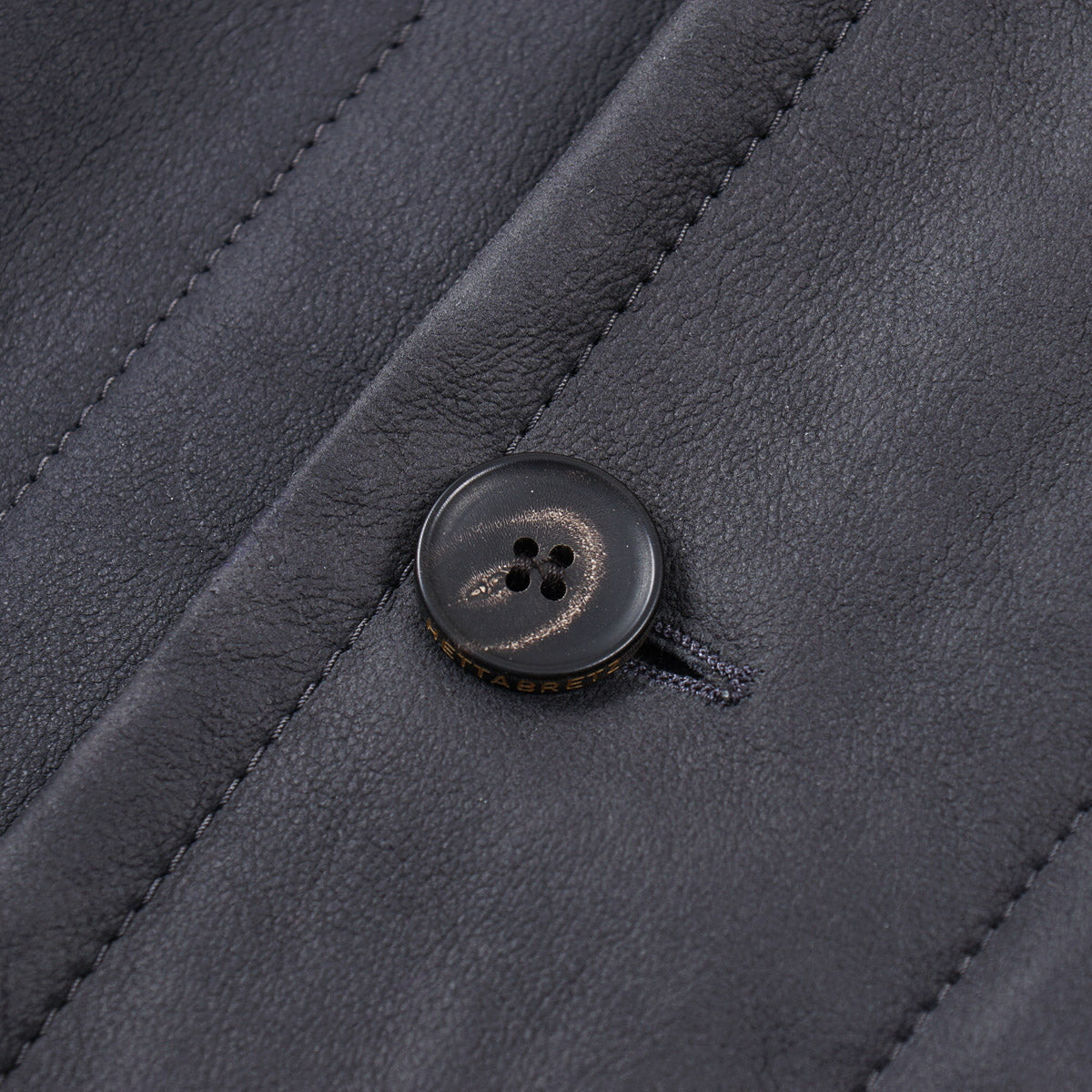 Hettabretz Shearling Leather Overcoat