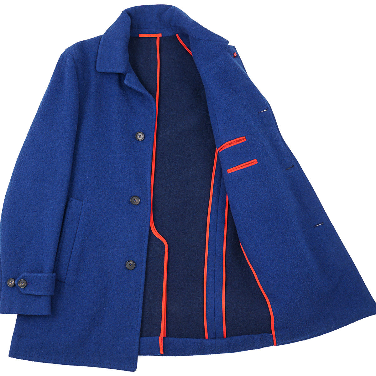 Isaia Soft Casentino Wool-Cashmere Coat - Top Shelf Apparel