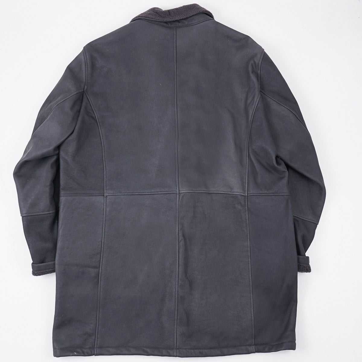 Hettabretz Shearling Leather Overcoat