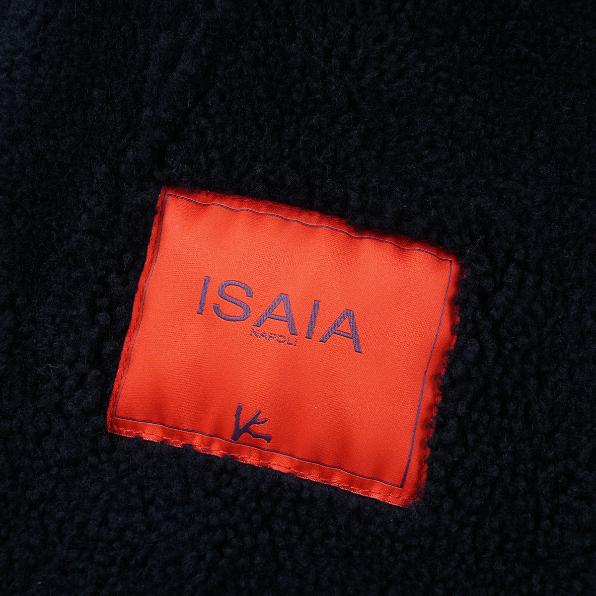 Isaia Plush Shearling Leather Pea Coat - Top Shelf Apparel