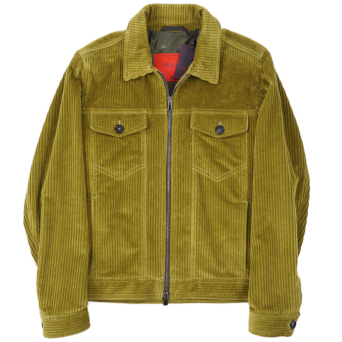 Isaia Corduroy Cotton Trucker Jacket - Top Shelf Apparel