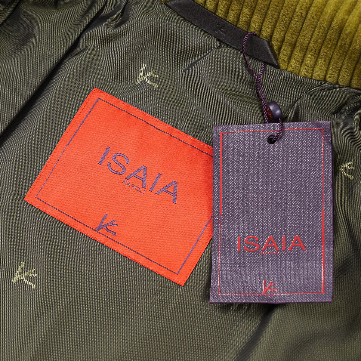 Isaia Corduroy Cotton Trucker Jacket - Top Shelf Apparel