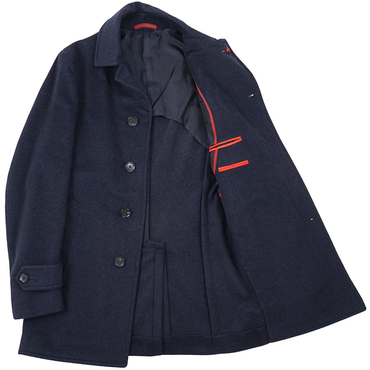Isaia Slim-Fit Pure Cashmere Coat - Top Shelf Apparel