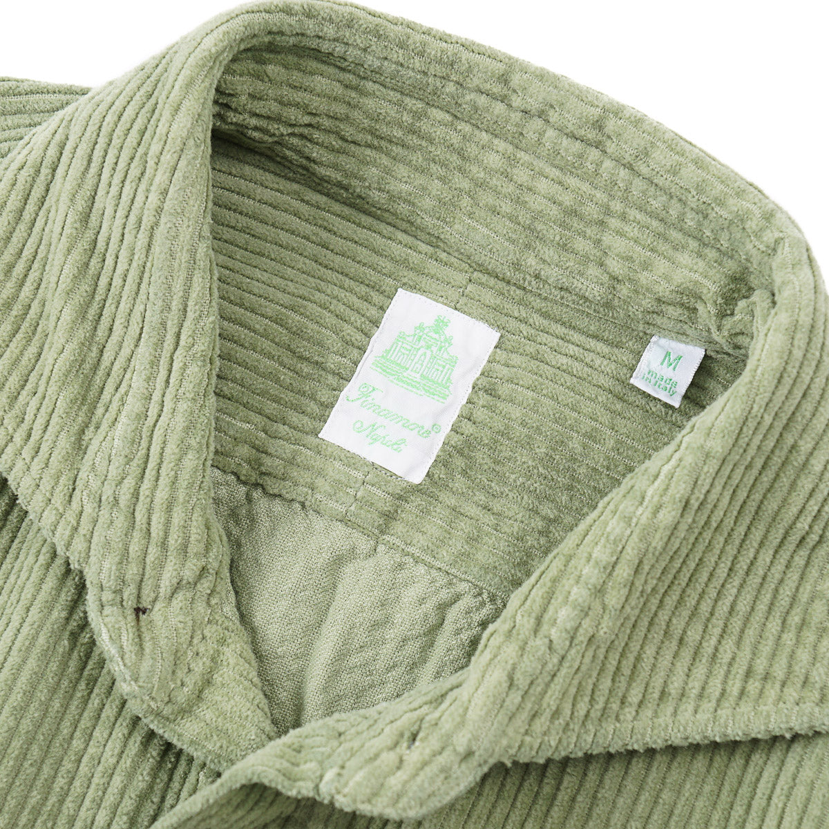 Finamore Corduroy Cotton Overshirt - Top Shelf Apparel