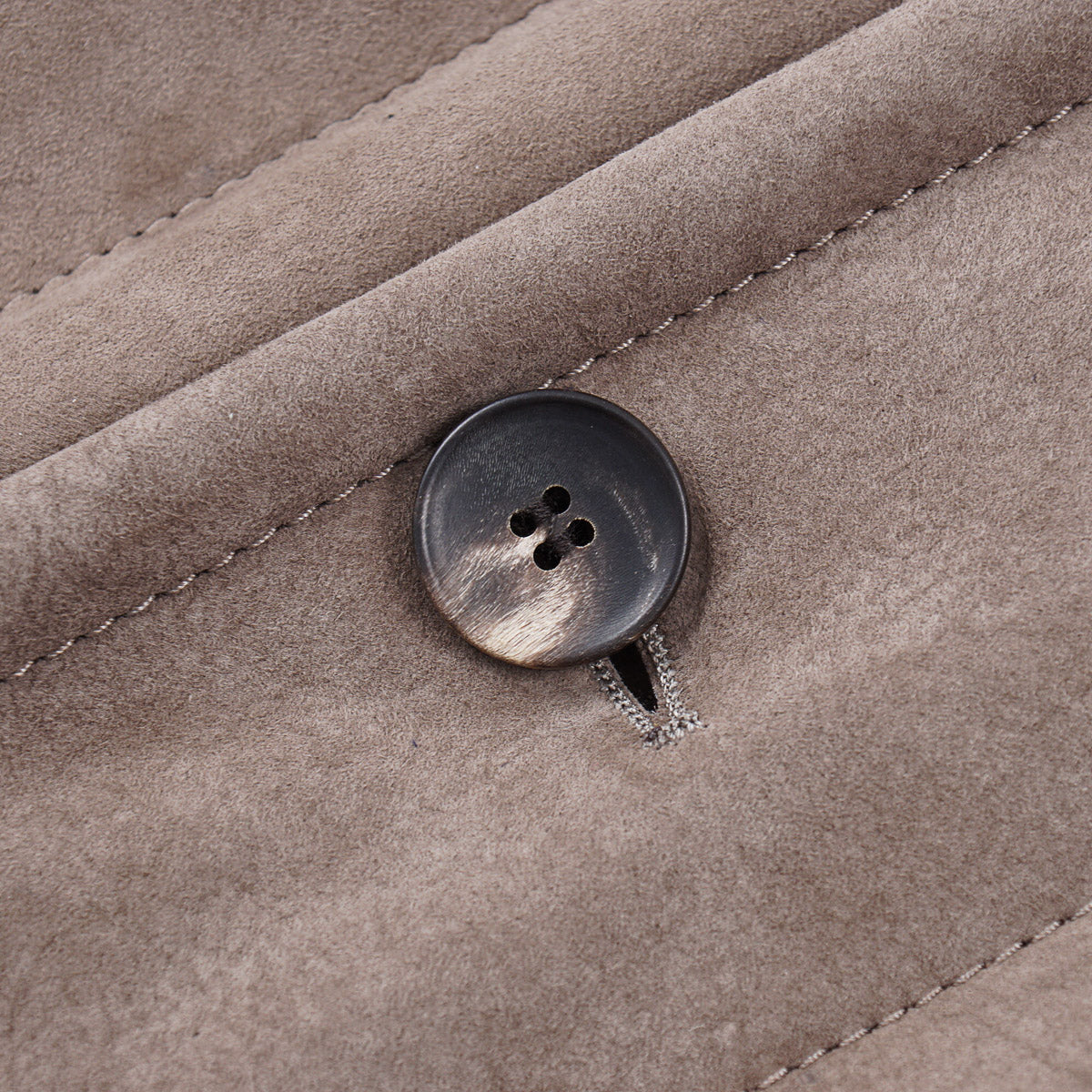 Hettabretz Shearling Leather Overcoat