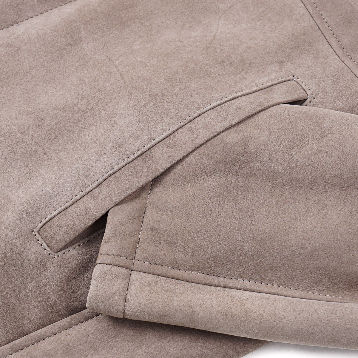 Hettabretz Shearling Leather Overcoat