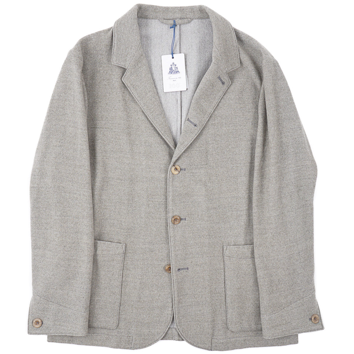 Finamore Unlined Fleece Wool Jacket - Top Shelf Apparel