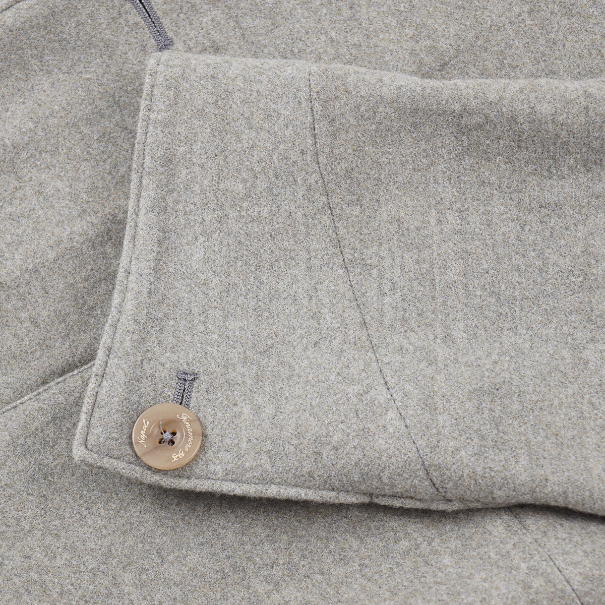 Finamore Unlined Fleece Wool Jacket - Top Shelf Apparel