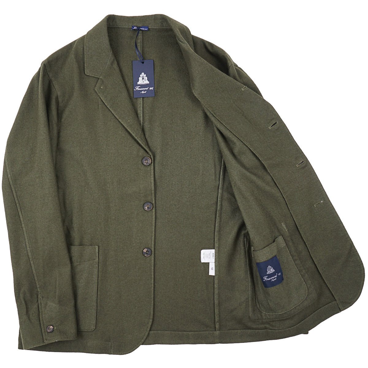 Finamore Unlined Light Cashmere Jacket - Top Shelf Apparel
