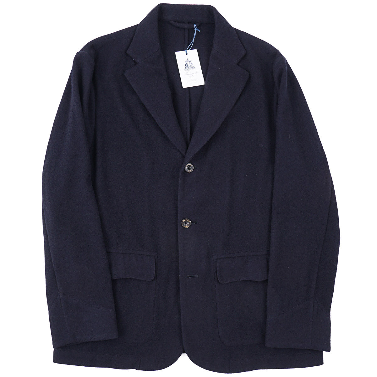Finamore Unlined Flannel Wool Blazer - Top Shelf Apparel