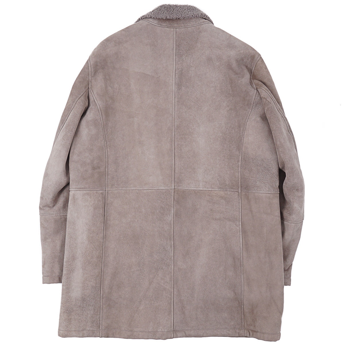 Hettabretz Shearling Leather Overcoat
