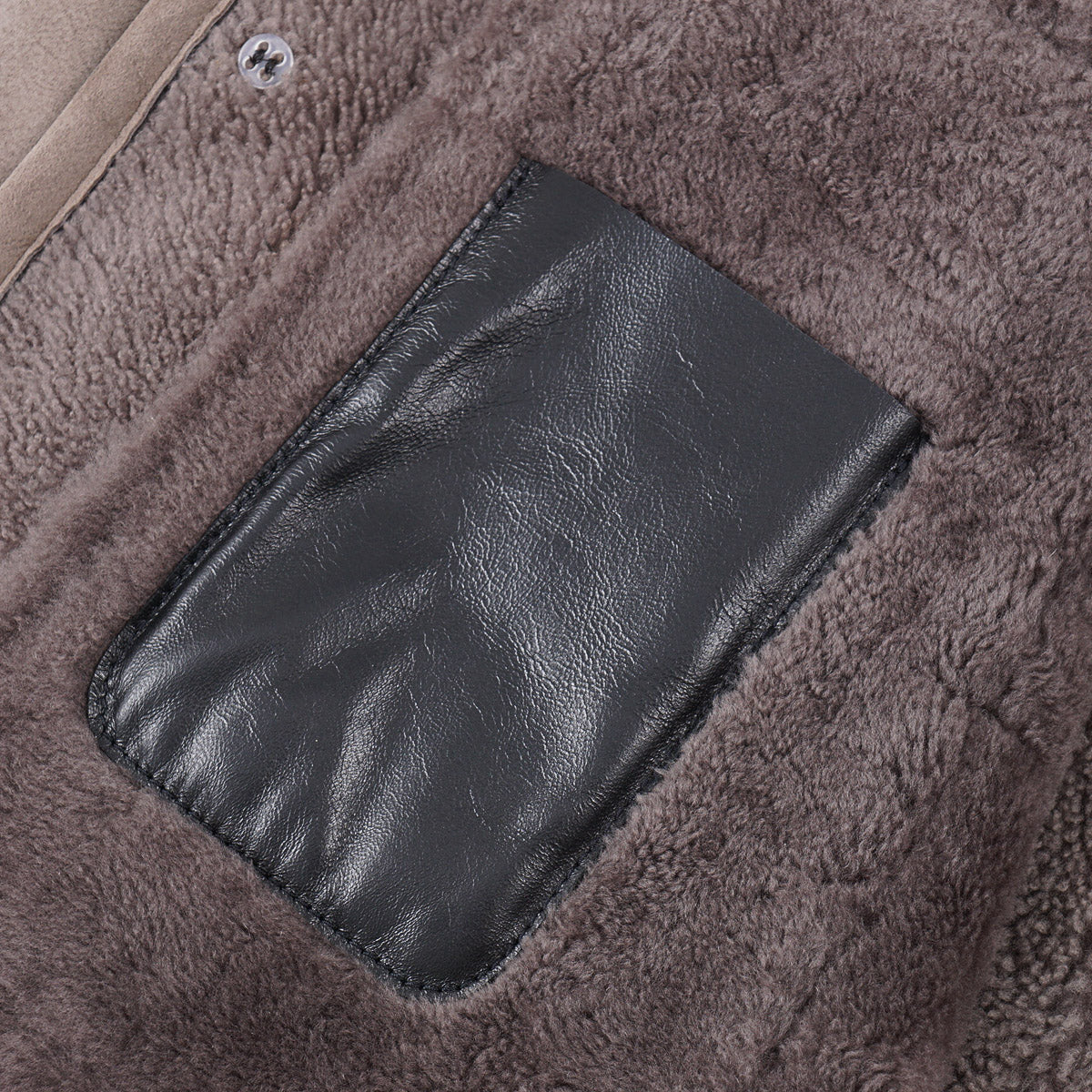 Hettabretz Shearling Leather Overcoat