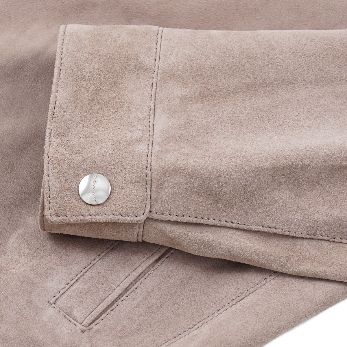 Enrico Mandelli Nappa Suede Blouson Jacket - Top Shelf Apparel