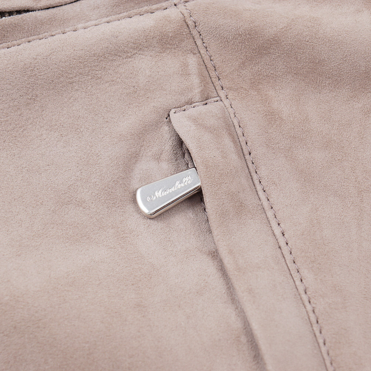Enrico Mandelli Nappa Suede Blouson Jacket - Top Shelf Apparel