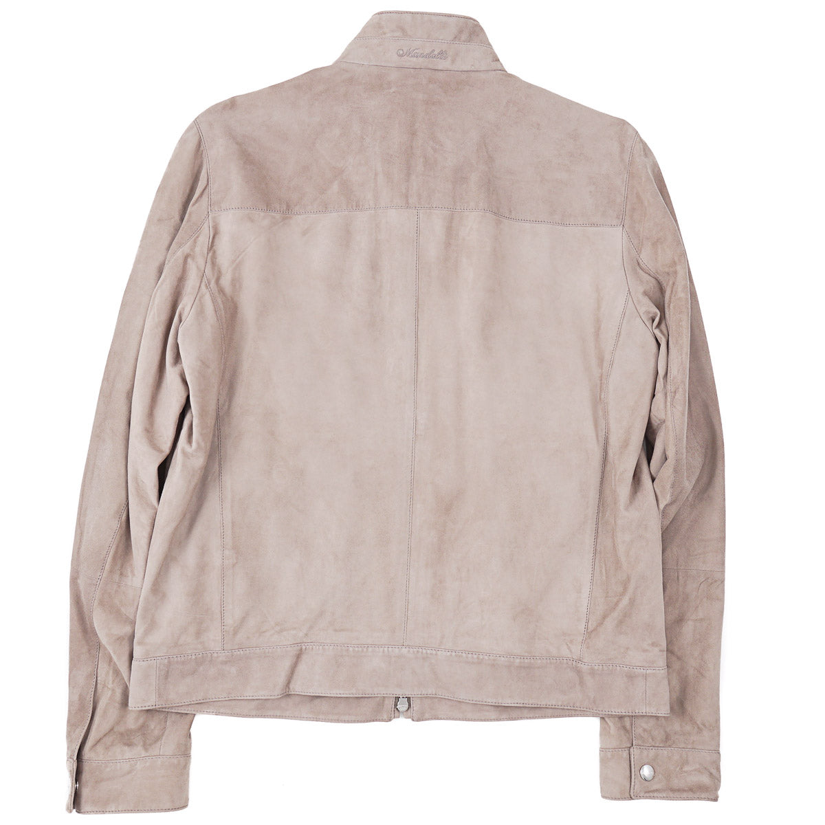 Enrico Mandelli Nappa Suede Blouson Jacket - Top Shelf Apparel