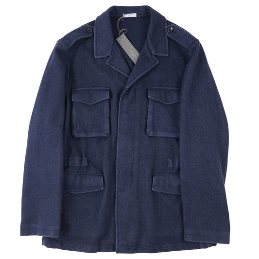 Boglioli Soft-Woven Wool Field Jacket