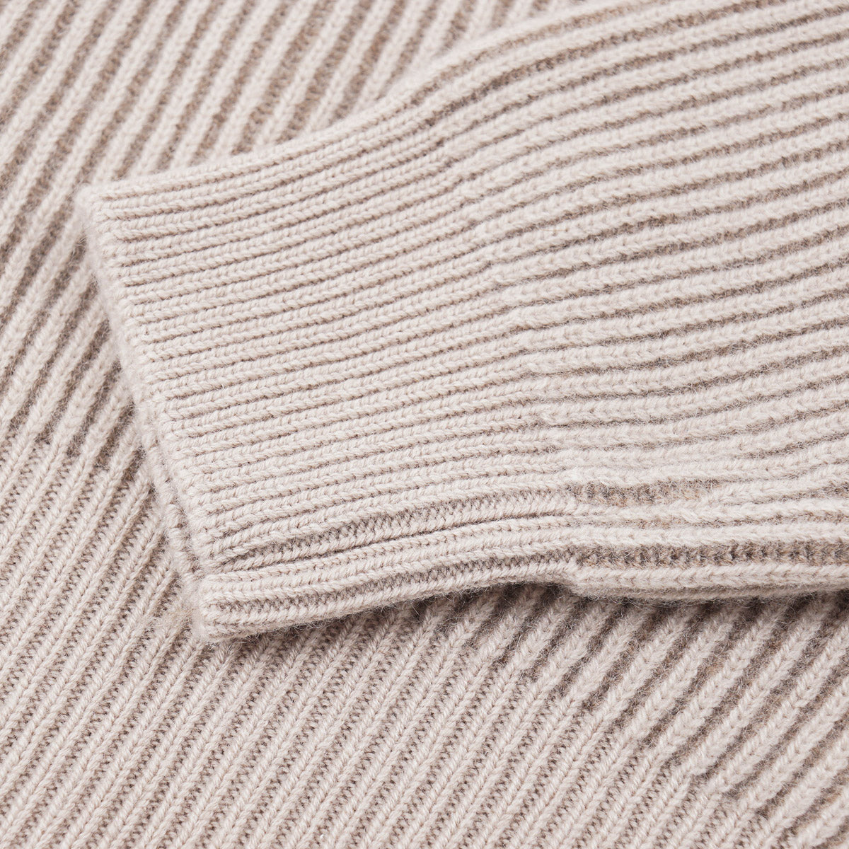 Finamore Rib Knit Cashmere Sweater - Top Shelf Apparel