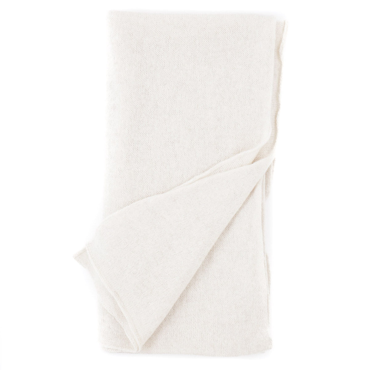 Finamore Knit Mid-Weight Cashmere Scarf