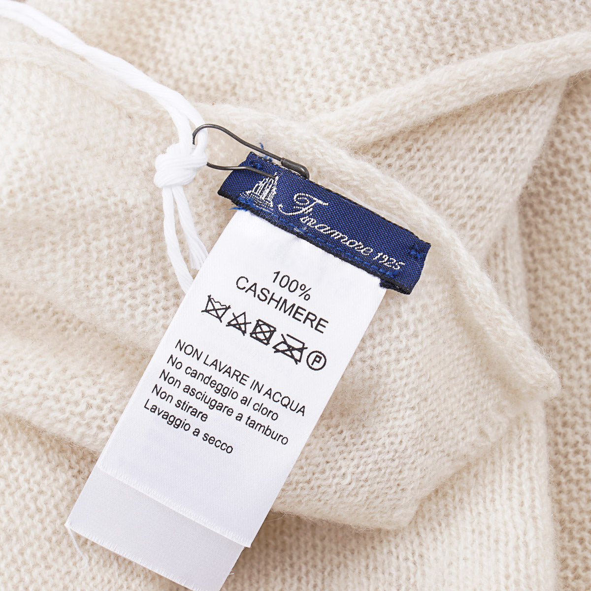 Finamore Knit Mid-Weight Cashmere Scarf
