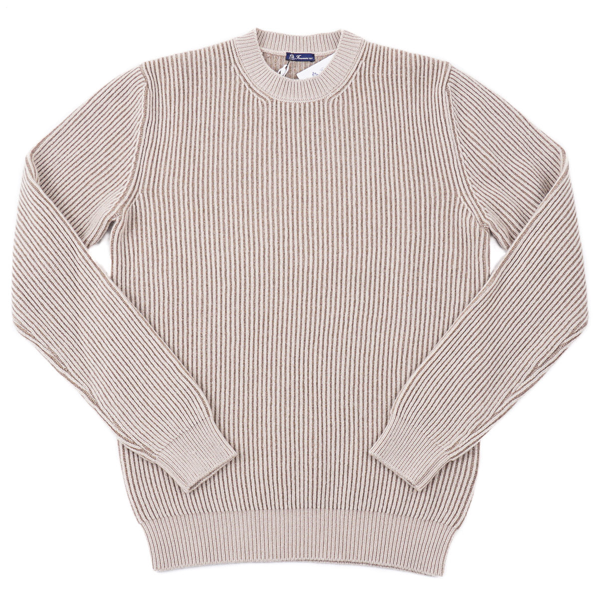 Finamore Rib Knit Cashmere Sweater - Top Shelf Apparel