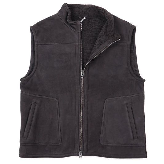 Manto Shearling Leather Outerwear Vest - Top Shelf Apparel